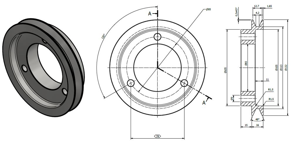 PULEGGIA (20-15)