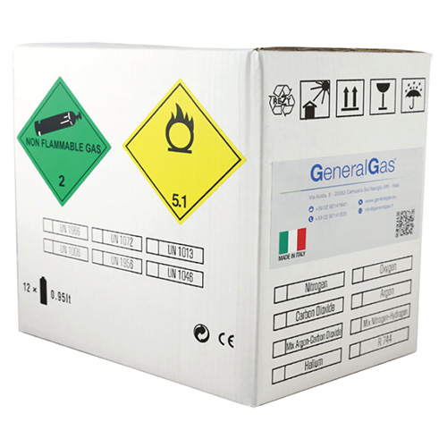 Bombola Ossigeno G-OXYGEN da 0,95 litri - conf. 6 pezzi