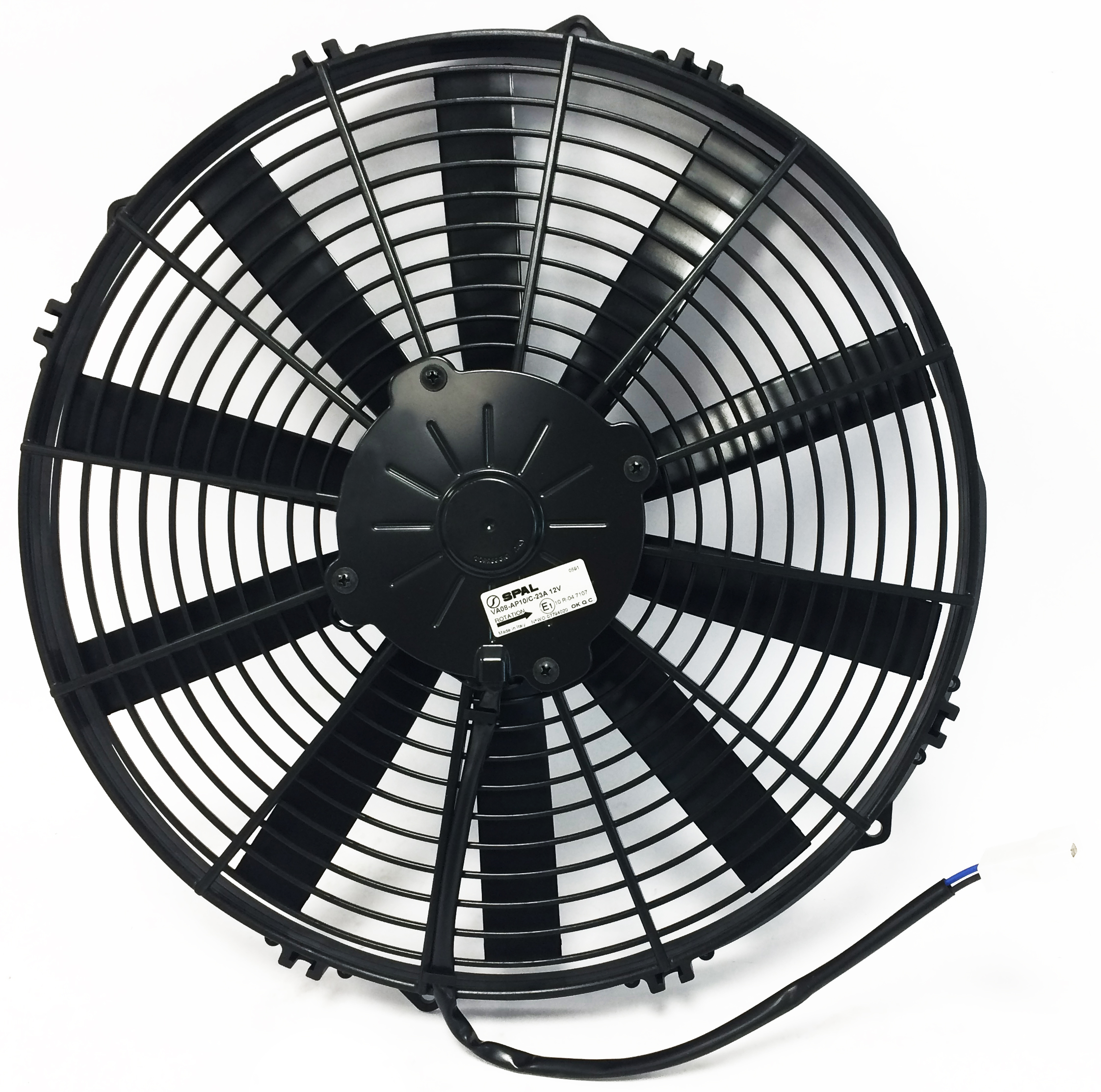 Elettroventilatore assiale VA08-AP10/C-23A 12V D.350 aspirante