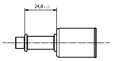 Raccordo PER Tubo 5/16 DRITTO V.E. G6
