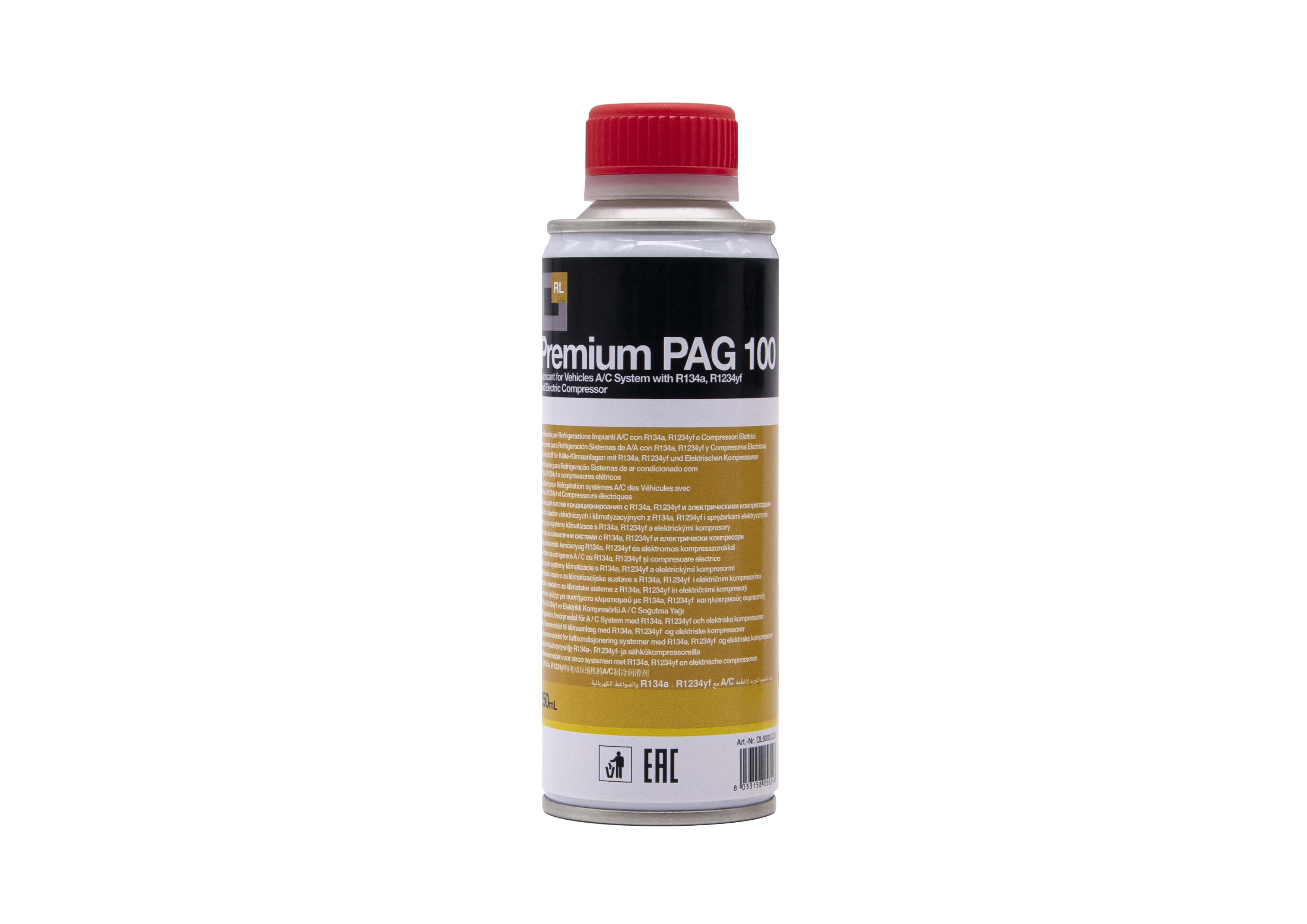 OLIO PAG 100 250mL (Lattina Metallo)
