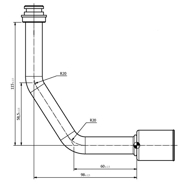 Raccordo SPECIALE VALV. ESP. FUJIKOKI PER G10