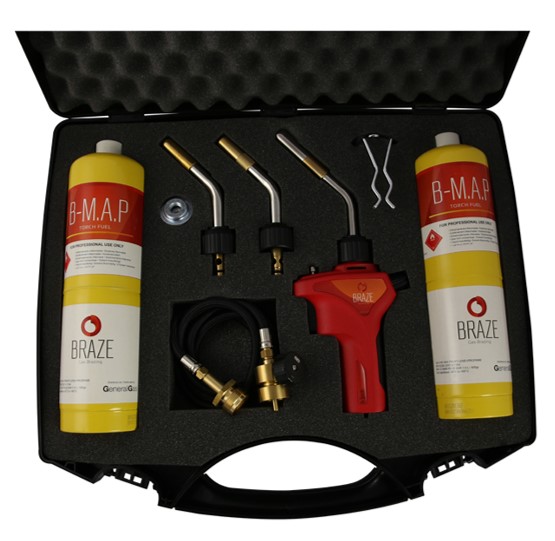Kit 1 per Saldobrasatura in valigetta (T°fiamma fino a 3.100°C/5.612 °F)