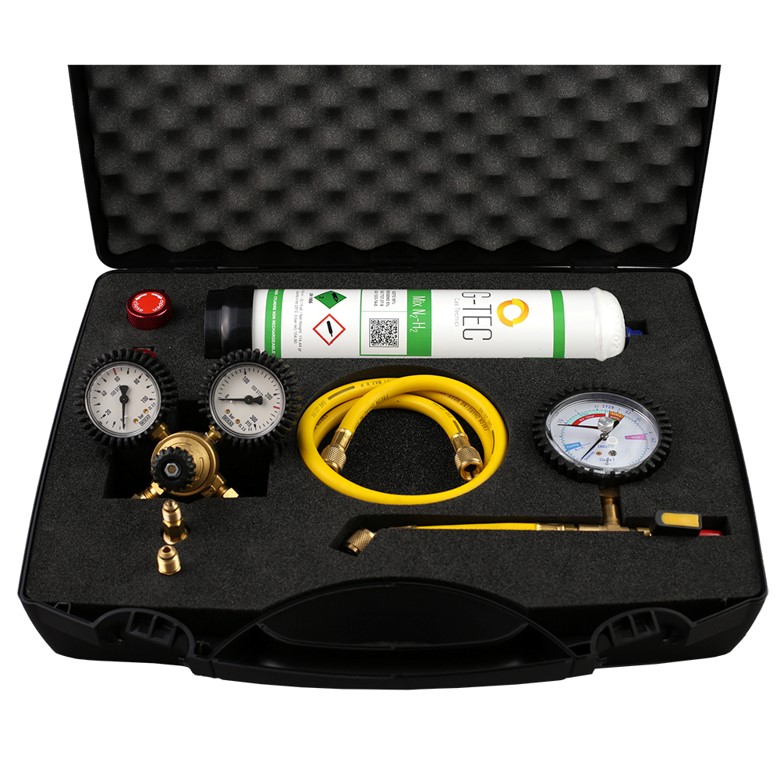 Kit Cercafughe Azoto/Idrogeno per impianti condizionamento auto