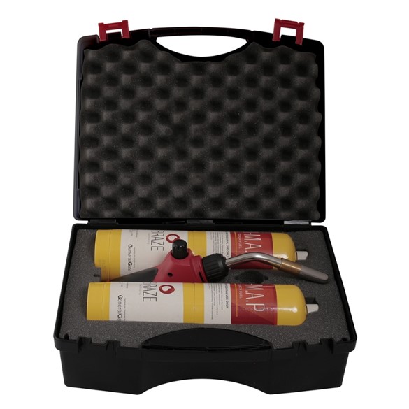 Kit 1 LIGHT per Saldobrasatura in valigetta (T°fiamma fino a 3.100°C/5.612 °F)