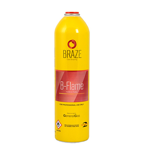 Bombola B-FLAME 1 lt./385 gr. in conf. da 6 pezzi - per kit saldobrasatura