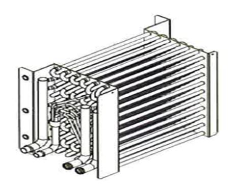 Evaporatore - Sup. Scambio (L x H x P): 207 x 254 x 134,4