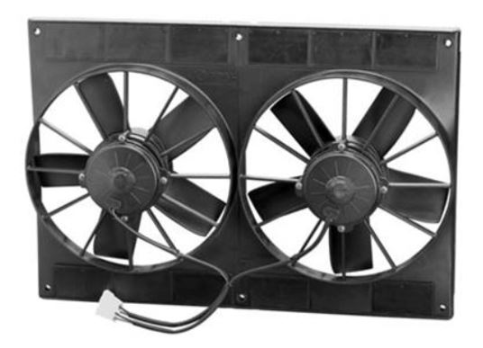 Elettroventilatore assiale 2VA06-AP70/LL-37A ø 305 mm aspirante 12V