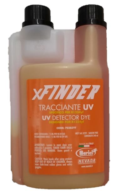 Tracciante UV per R1234yf